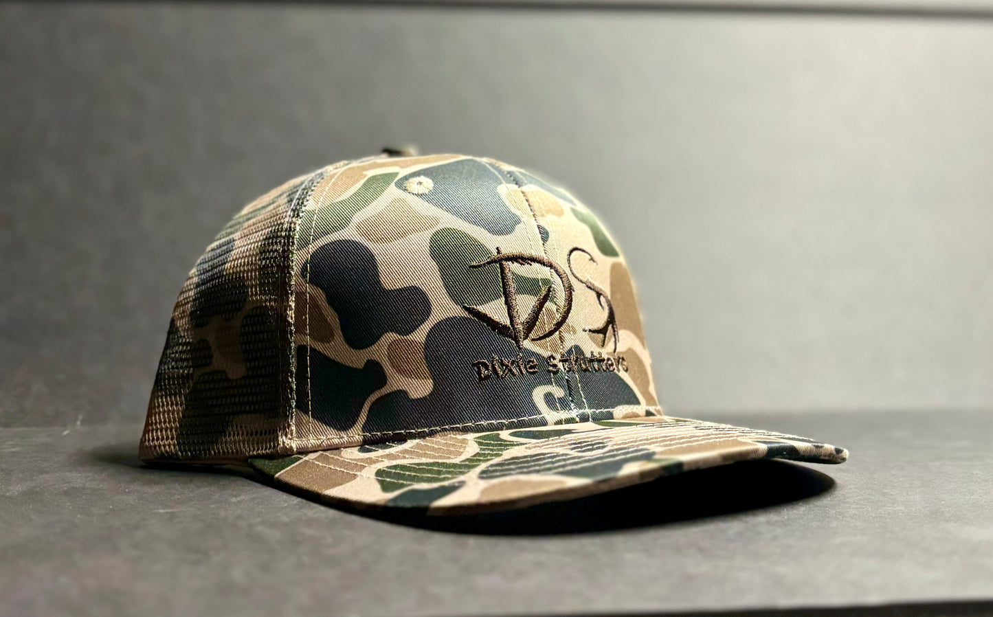 Old School Camo Logo Hat